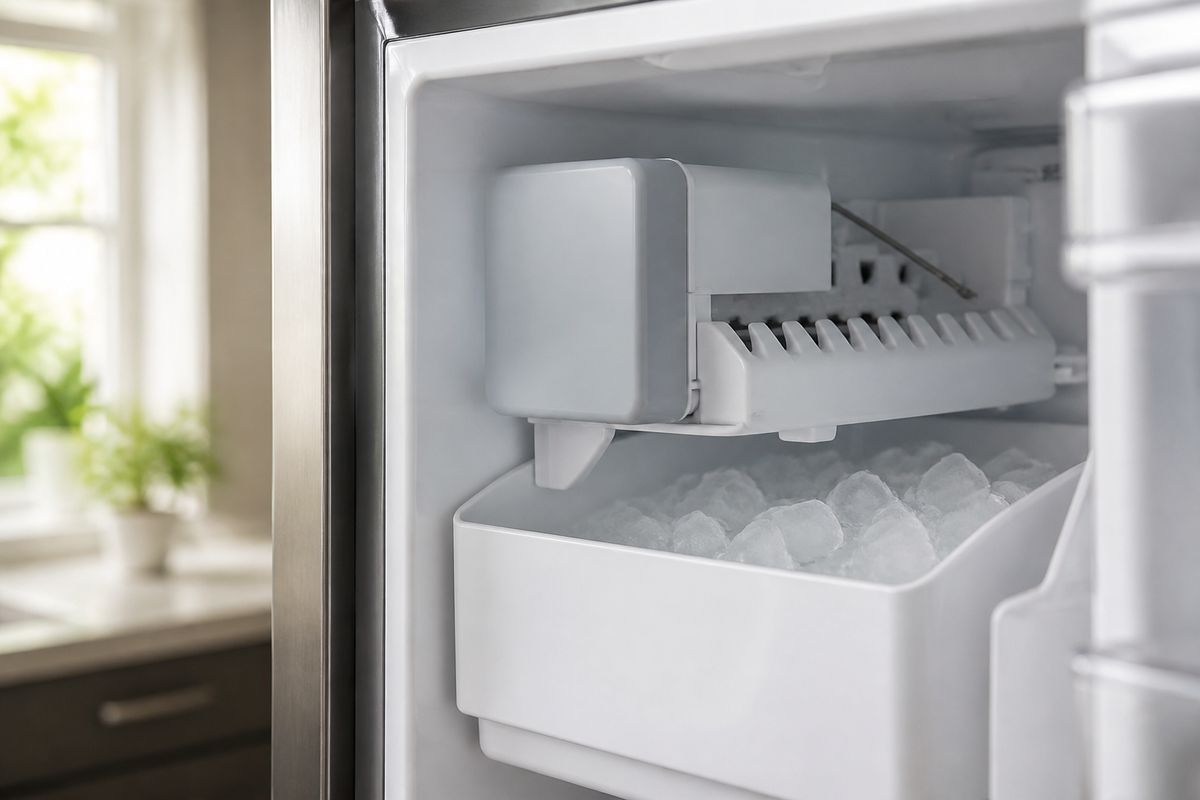 GE Refrigerator Ice Maker Not Working: Connection & Adjustment